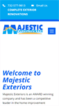 Mobile Screenshot of majesticrenovations.com